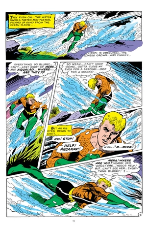 aquaman: the search for mera deluxe edition