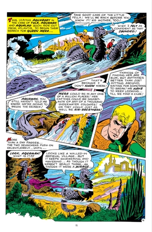 aquaman: the search for mera deluxe edition