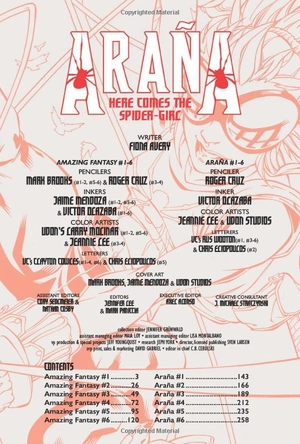 arana: here comes the spider-girl