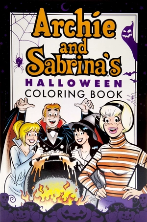 archie & sabrina's halloween coloring book