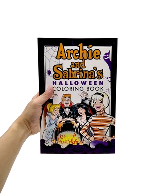archie & sabrina's halloween coloring book