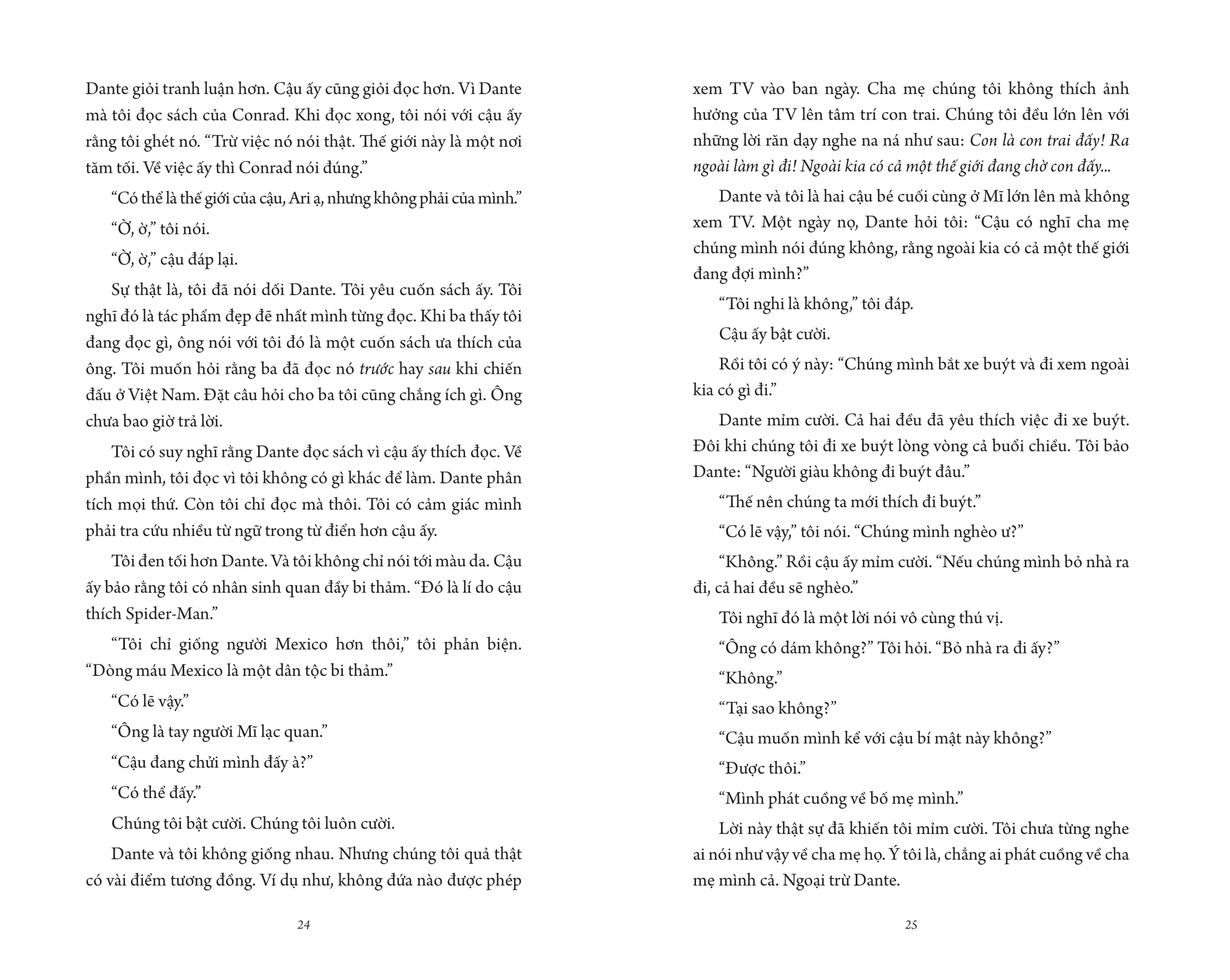 Aristotle Va Dante Kham Pha Bi Mat Cua Vu Tru - Tang Kem Postcard