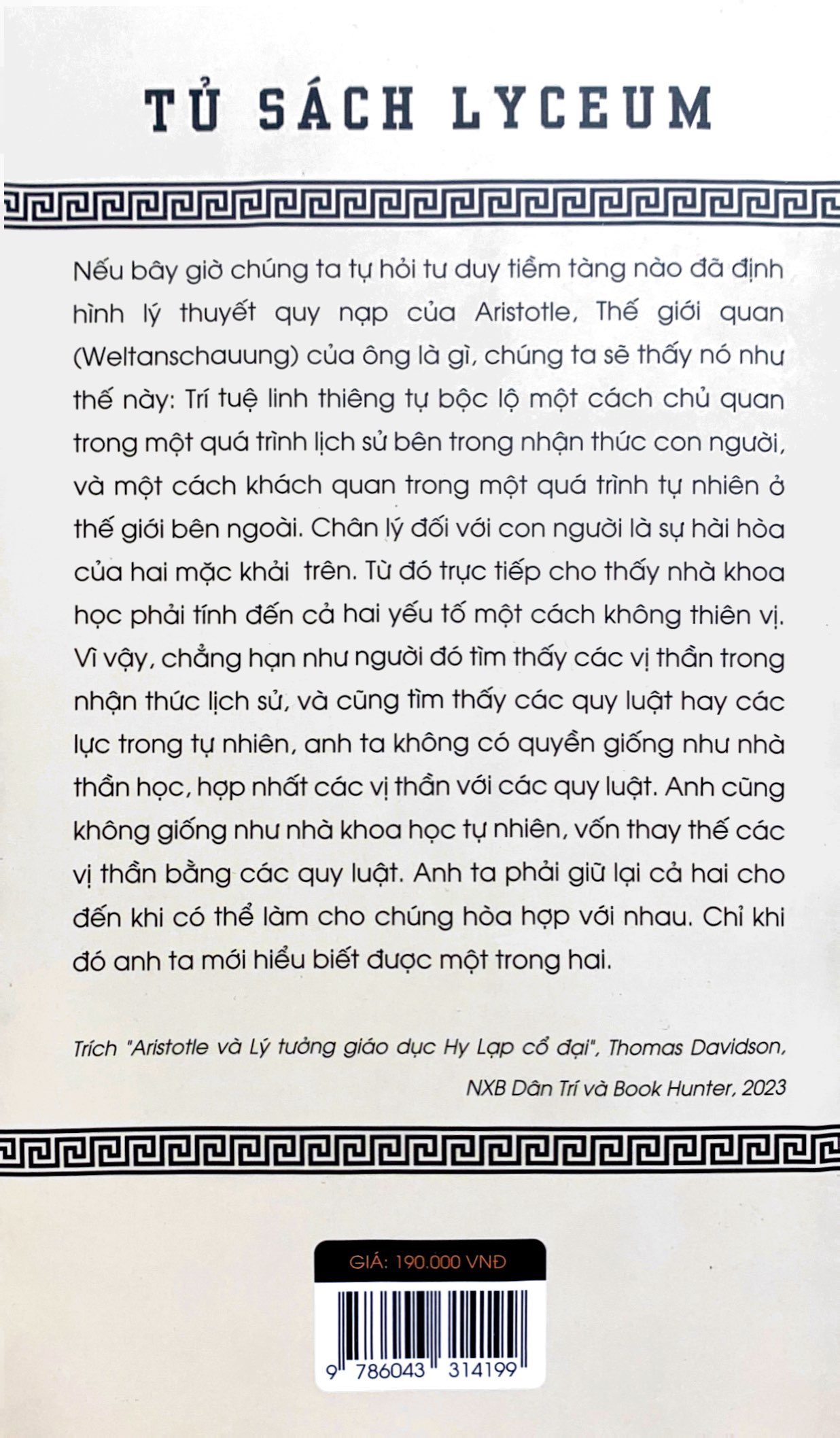 aristotle và lý tưởng giáo dục hy lạp cổ đại