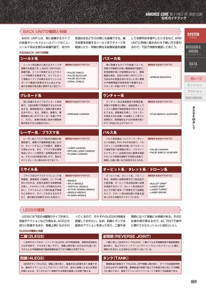 armored core vi fires of rubicon official guide book