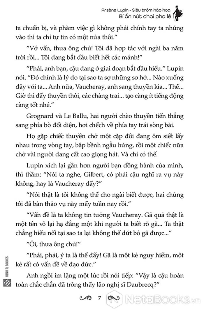 arsène lupin - siêu trộm hào hoa - bí ẩn nút chai pha lê