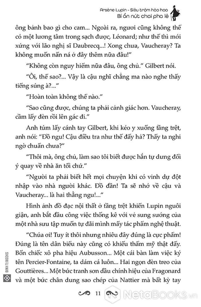 arsène lupin - siêu trộm hào hoa - bí ẩn nút chai pha lê