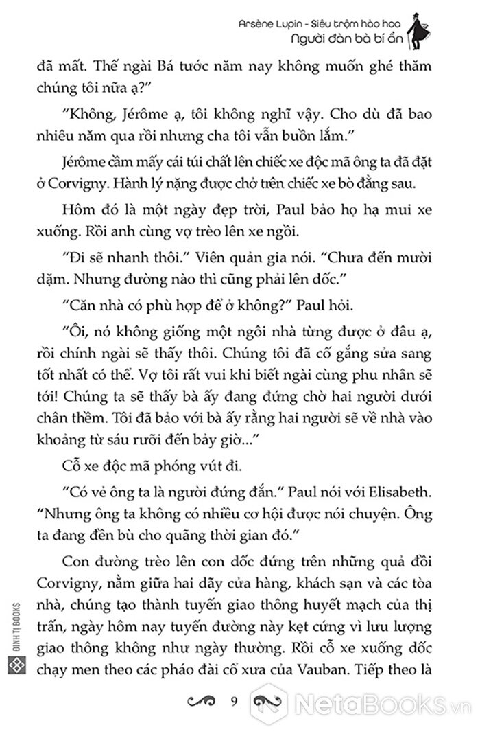 arsène lupin - siêu trộm hào hoa - người đàn bà bí ẩn