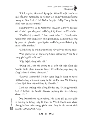 arsène lupin - siêu trộm hào hoa - răng cọp