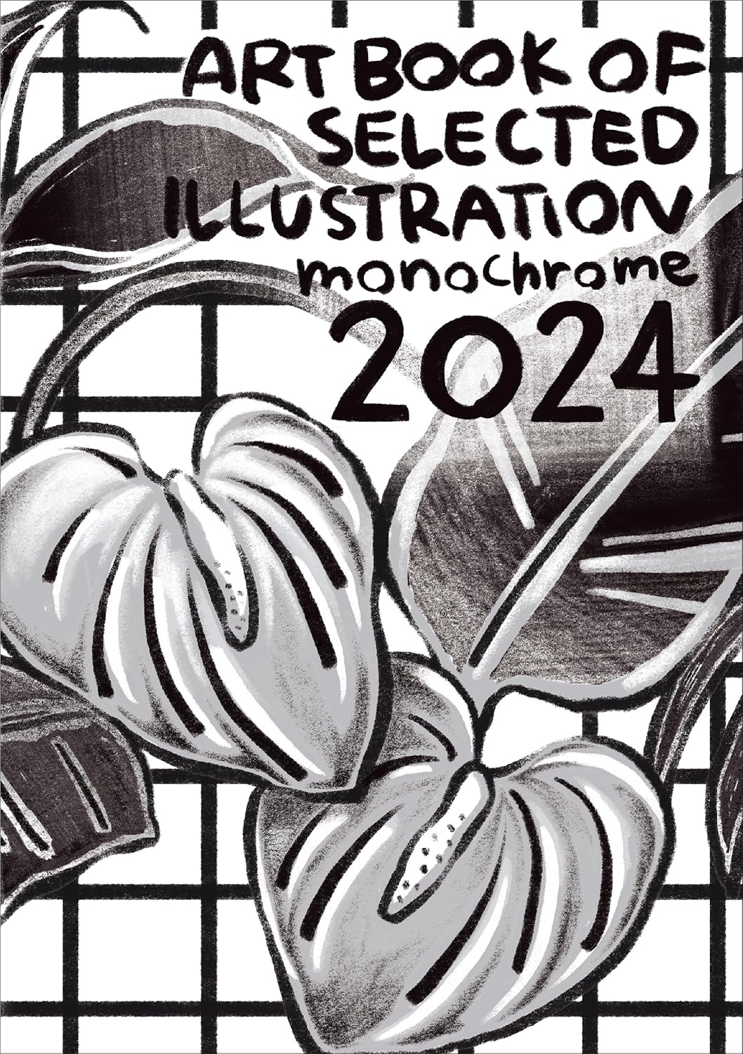 art book of selected illustration - monochrome 2024