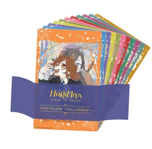 artbook horimiya - album tốt nghiệp - bìa cứng - bản boxset sưu tầm - tặng kèm 1 box nam châm + 1 shikishi có chữ kí 2 tác giả + 2 huy hiệu acrylic + 11 photocard “halloween” + 8 photocard “tốt nghiệp”