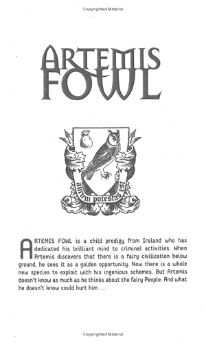 artemis fowl