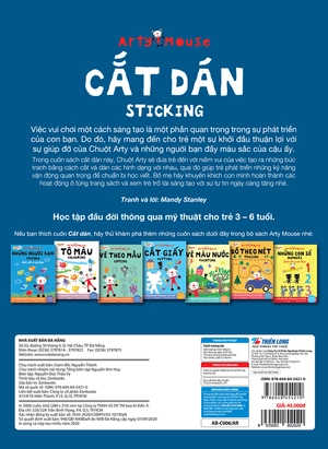 arty mouse - cắt dán