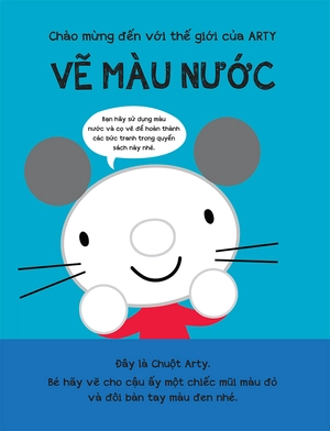 arty mouse - vẽ màu nước