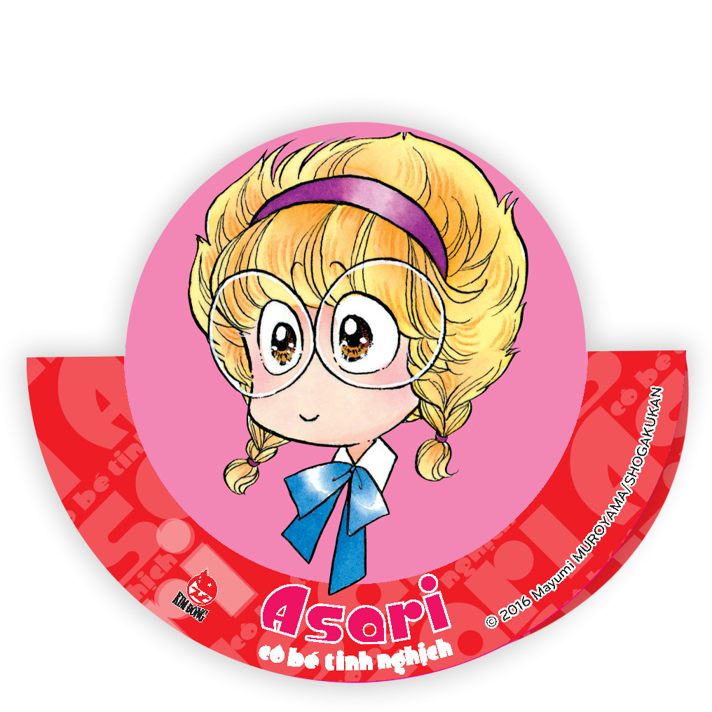 asari - cô bé tinh nghịch - tập 101 - lớp 5-b - tặng kèm standee bập bênh ngẫu nhiên