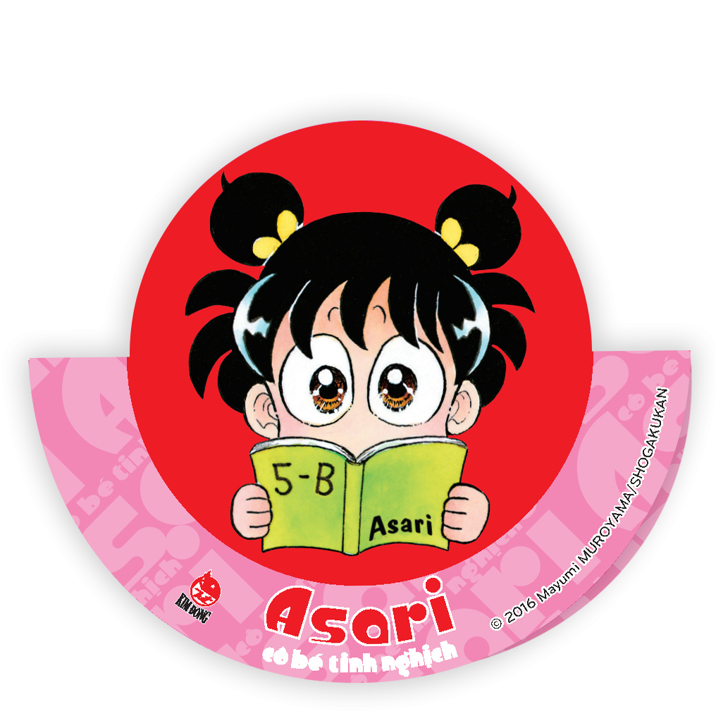 asari - cô bé tinh nghịch - tập 101 - lớp 5-b - tặng kèm standee bập bênh ngẫu nhiên