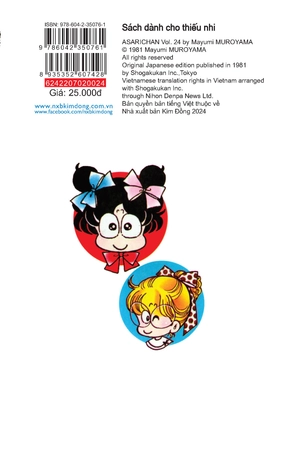 asari - cô bé tinh nghịch - tập 24 (tái bản 2024)
