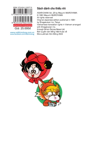 asari - cô bé tinh nghịch - tập 25 (tái bản 2024)