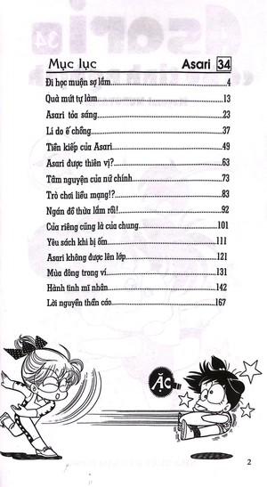 asari - cô bé tinh nghịch - tập 34 (tái bản 2024)