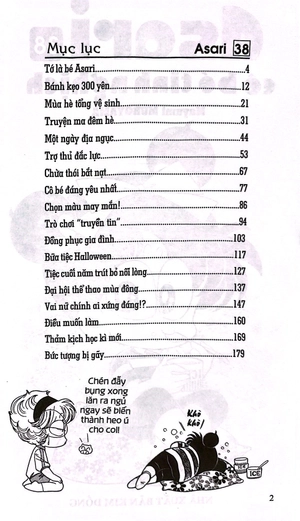 asari - cô bé tinh nghịch - tập 38 (tái bản 2024)