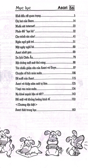 asari - cô bé tinh nghịch - tập 56 (tái bản 2024)