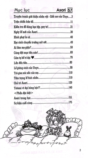 asari - cô bé tinh nghịch - tập 57 (tái bản 2024)