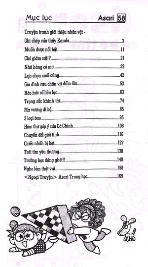 asari - cô bé tinh nghịch - tập 58 (tái bản 2024)