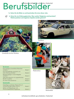 aspekte 1 (b1+) lehr- und arbeitsbuch teil 2 mit audio-cd