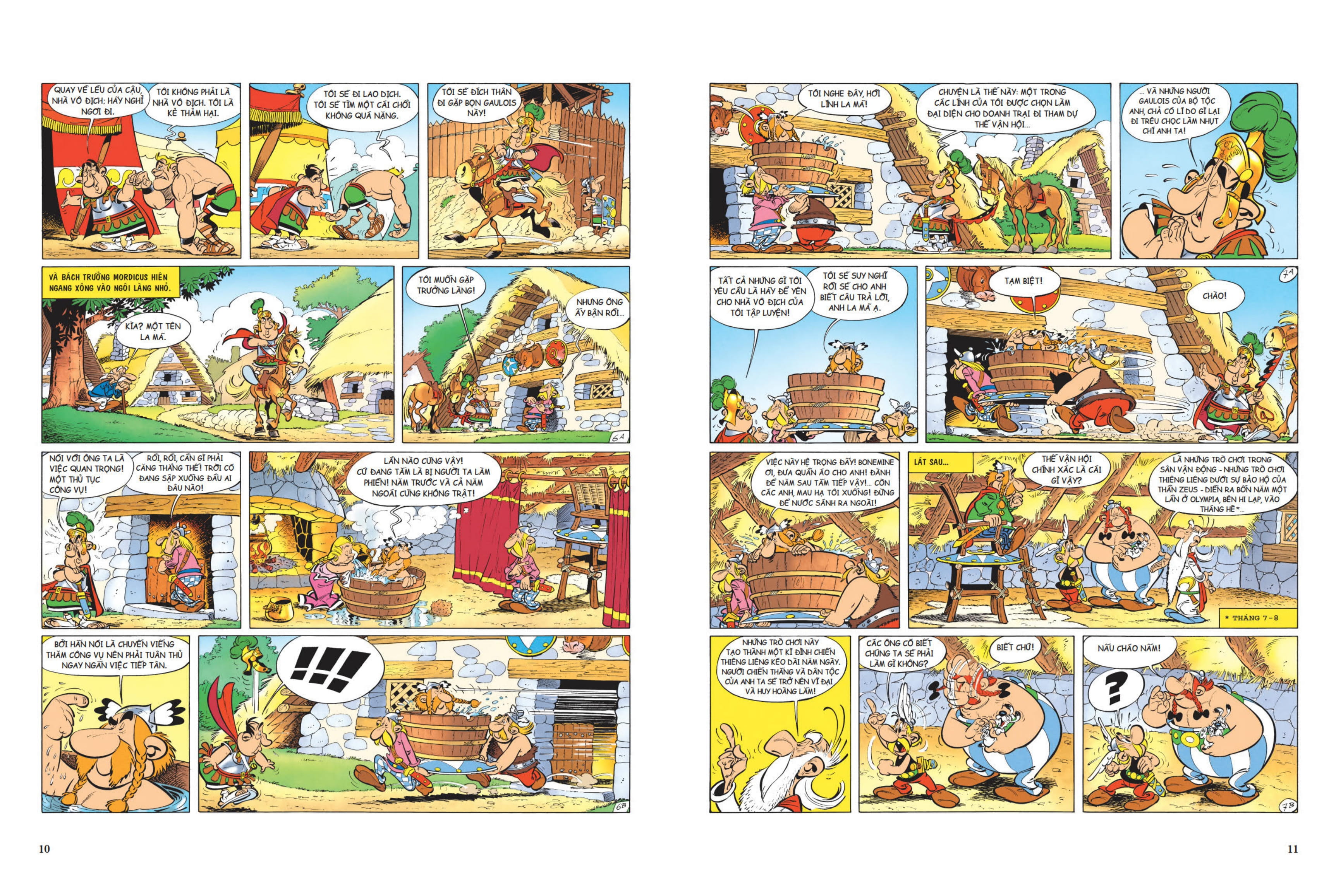 astérix - astérix ở thế vận hội