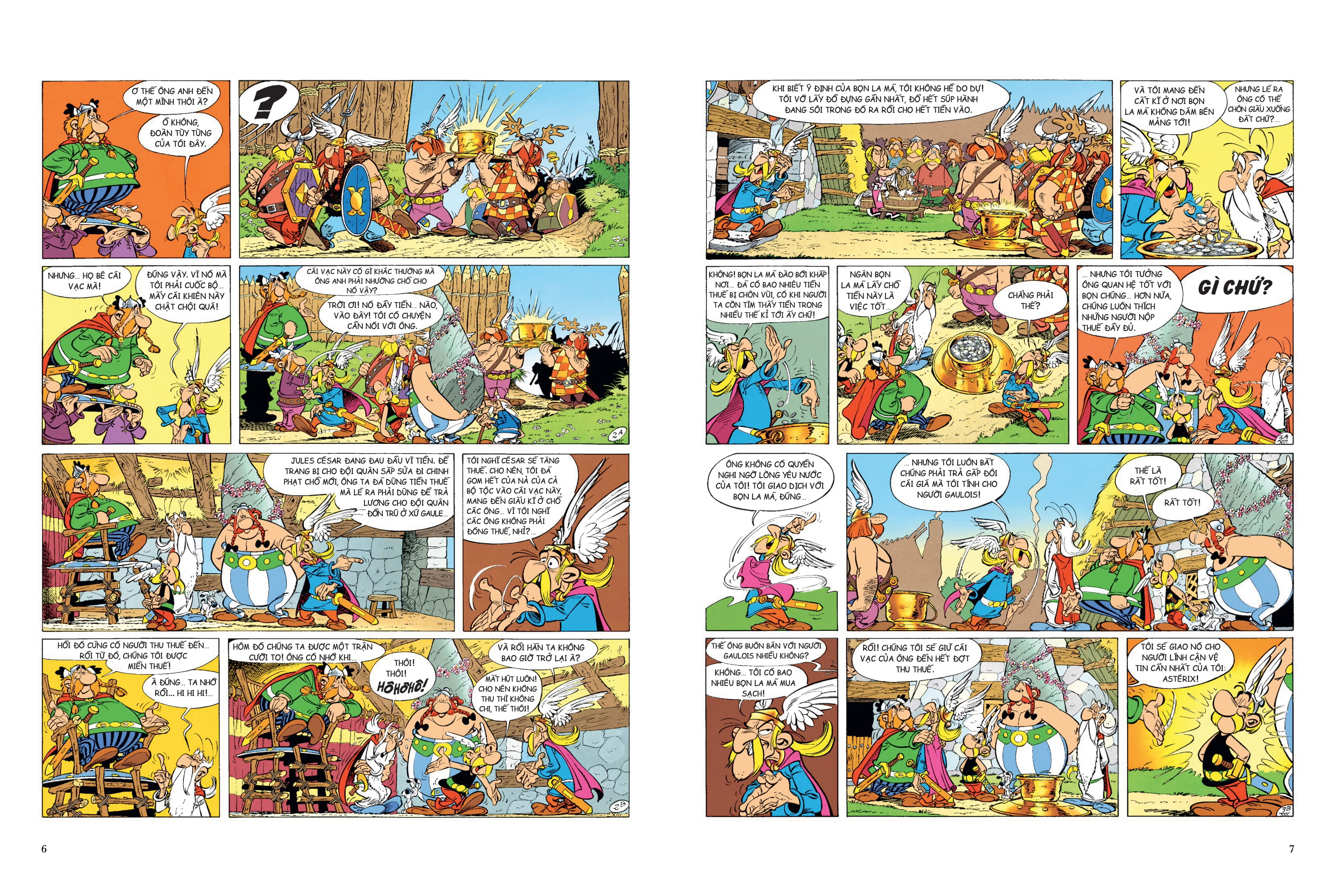 astérix - astérix và cái vạc