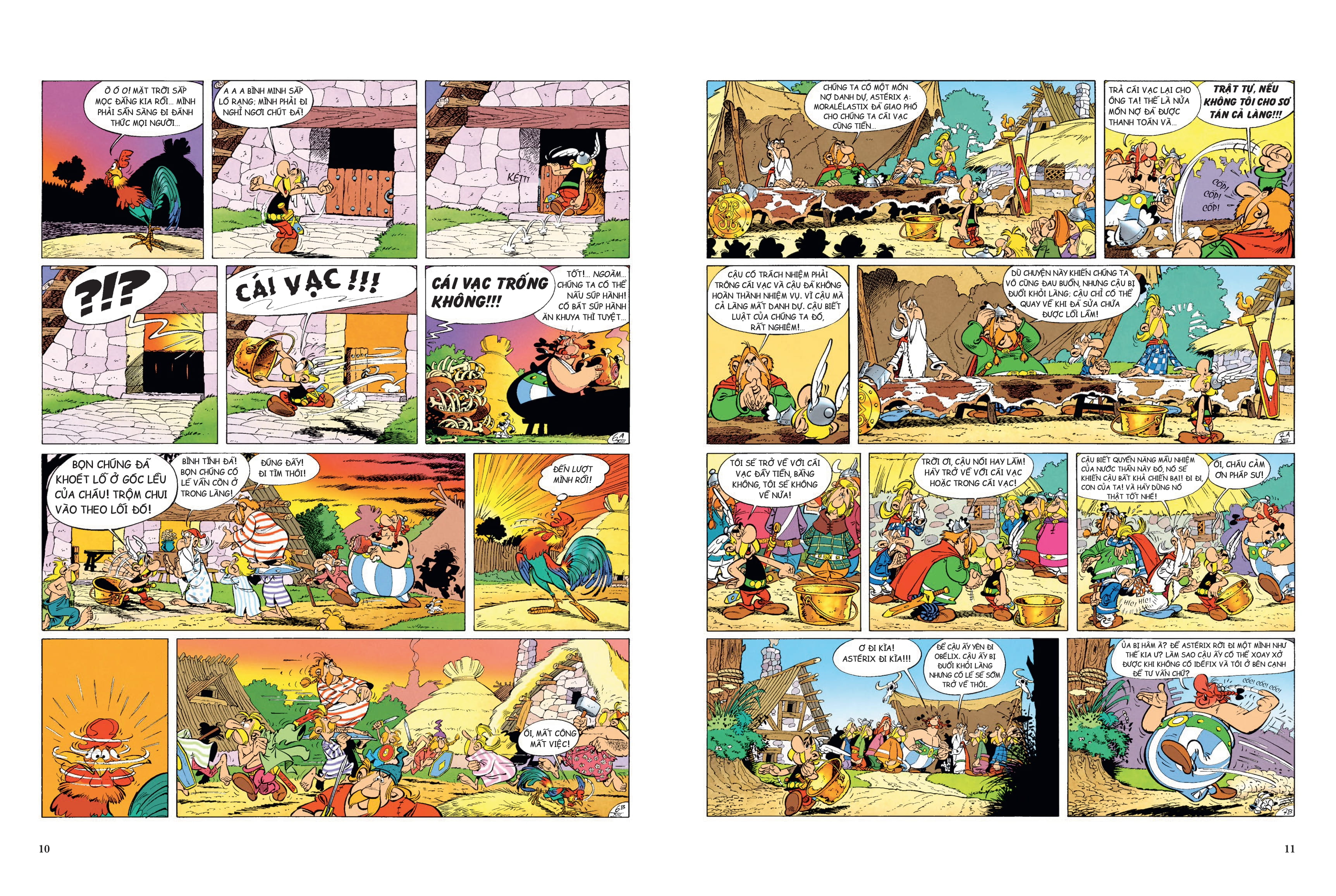 astérix - astérix và cái vạc