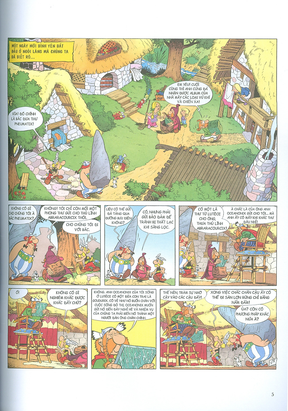 asterix - asterix và người normand