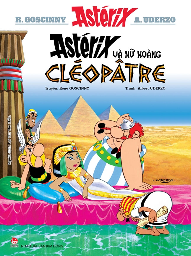 asterix - astérix và nữ hoàng cléopâtre (tái bản 2023)