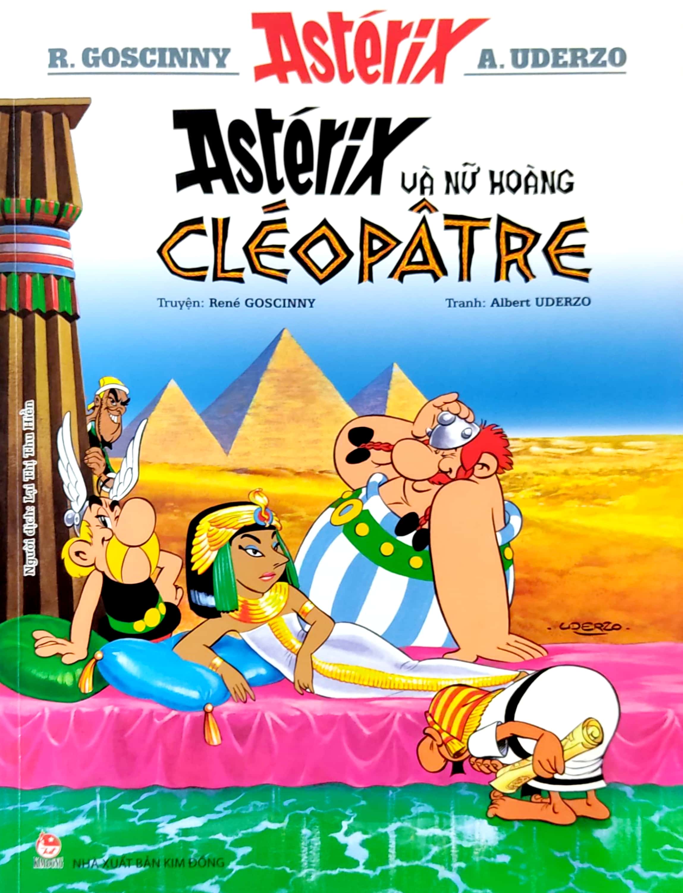 asterix - astérix và nữ hoàng cléopâtre (tái bản 2023)