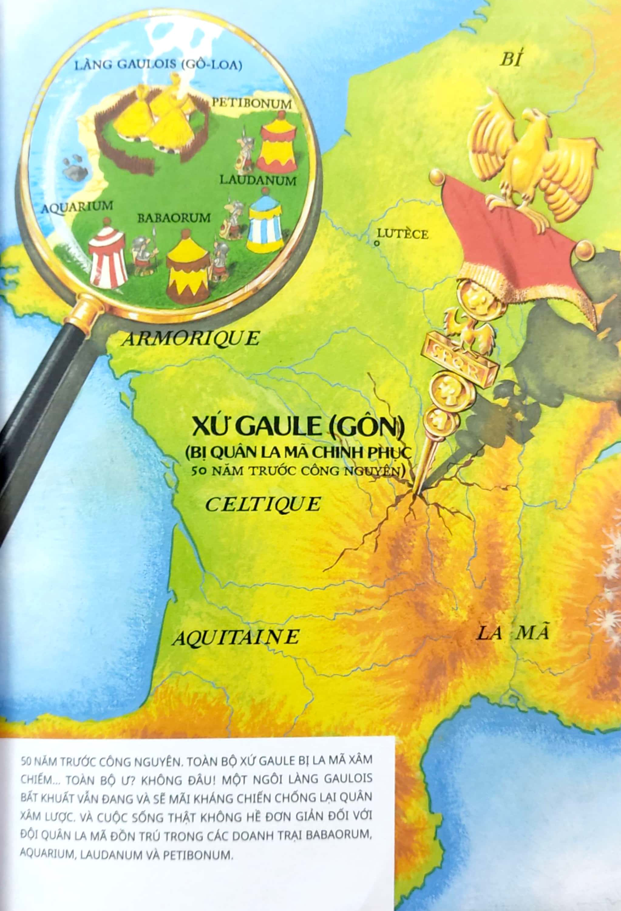 asterix - astérix và nữ hoàng cléopâtre (tái bản 2023)