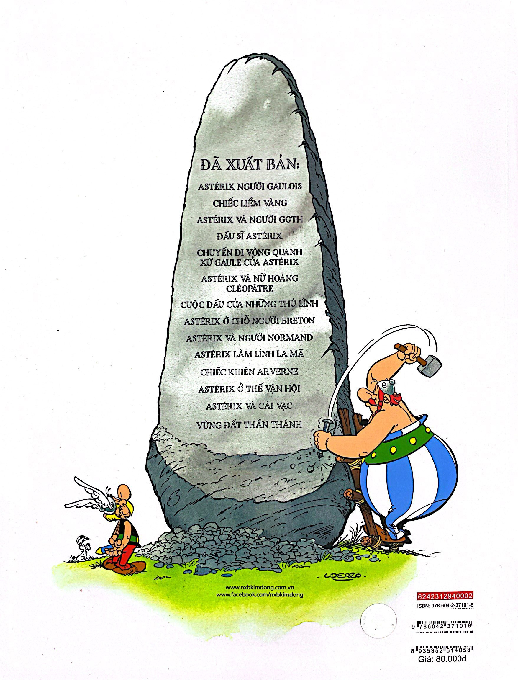 astérix - chiếc liềm vàng (tái bản 2024)