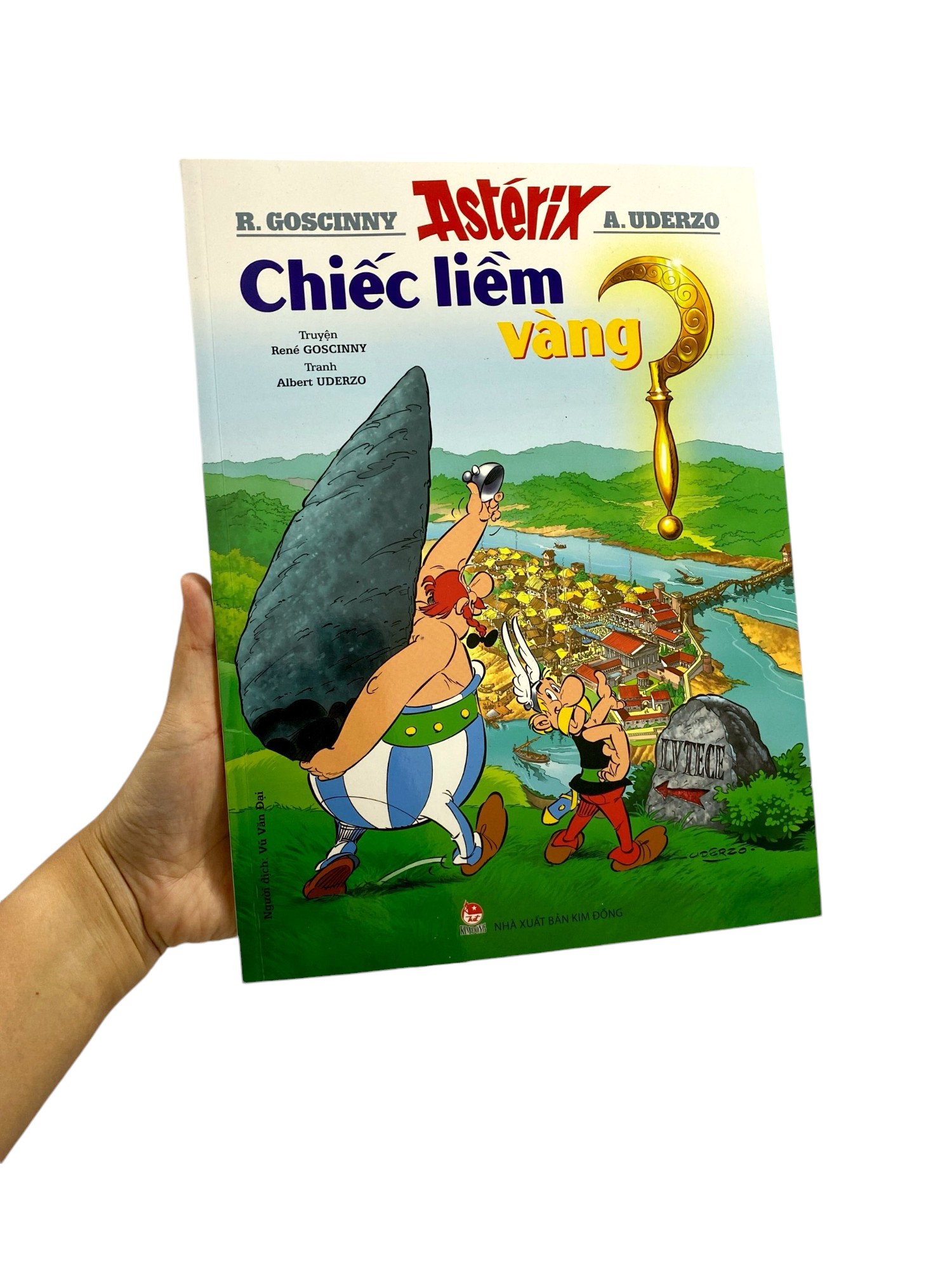 astérix - chiếc liềm vàng (tái bản 2024)