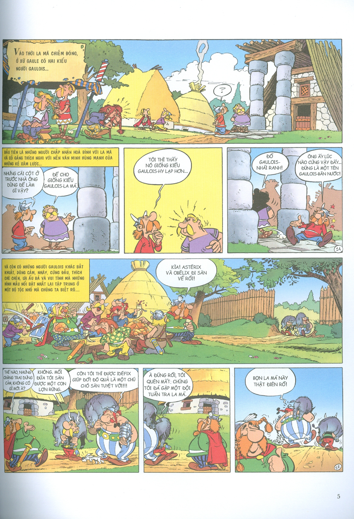 asterix - cuộc đấu của những thủ lĩnh