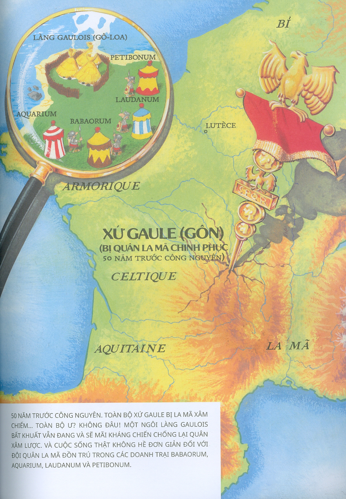 asterix - cuộc đấu của những thủ lĩnh