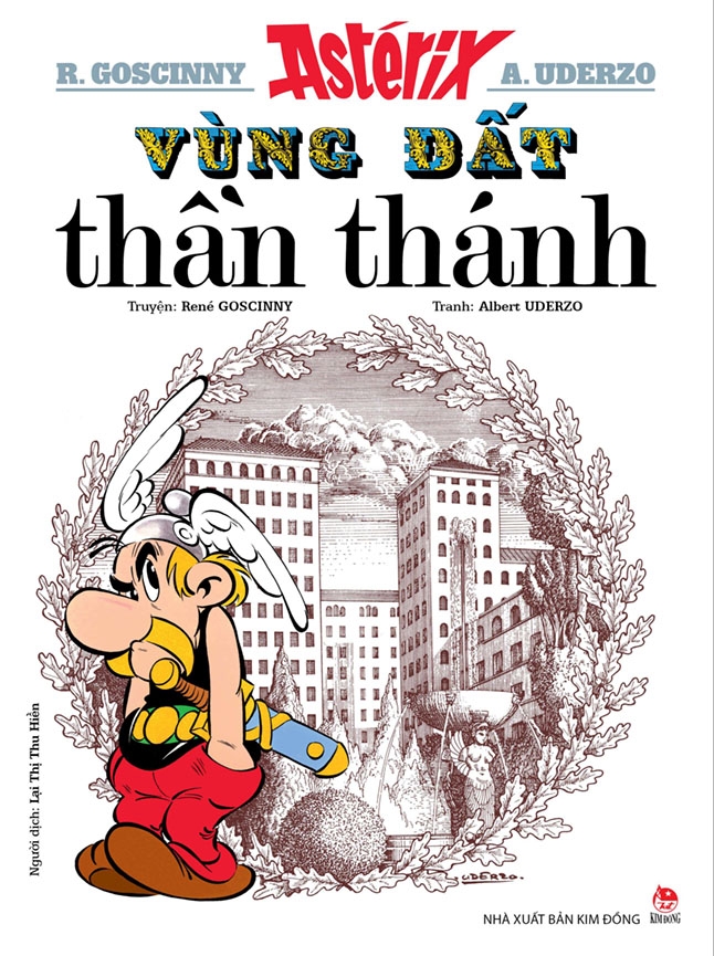 astérix - vùng đất thần thánh (tái bản 2023)