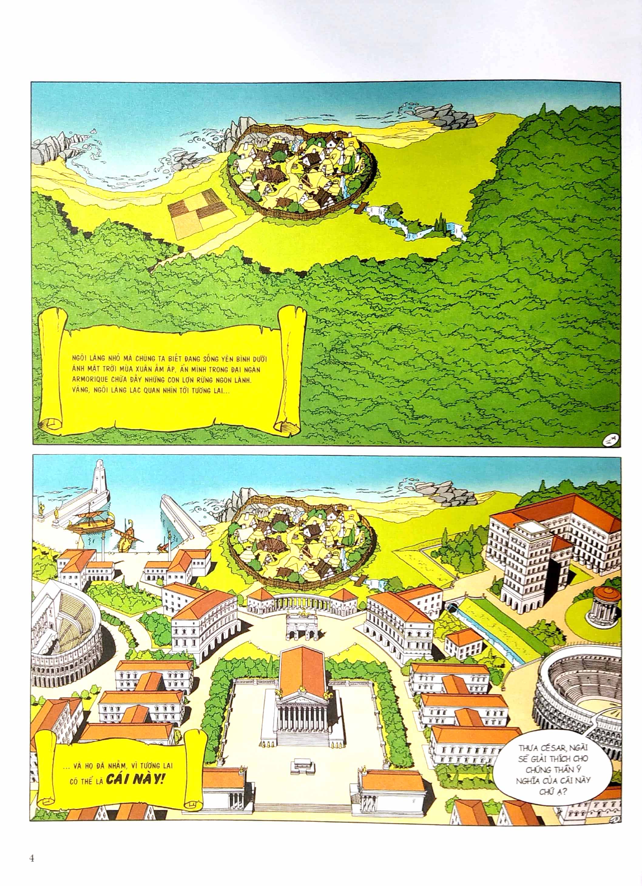 astérix - vùng đất thần thánh (tái bản 2023)