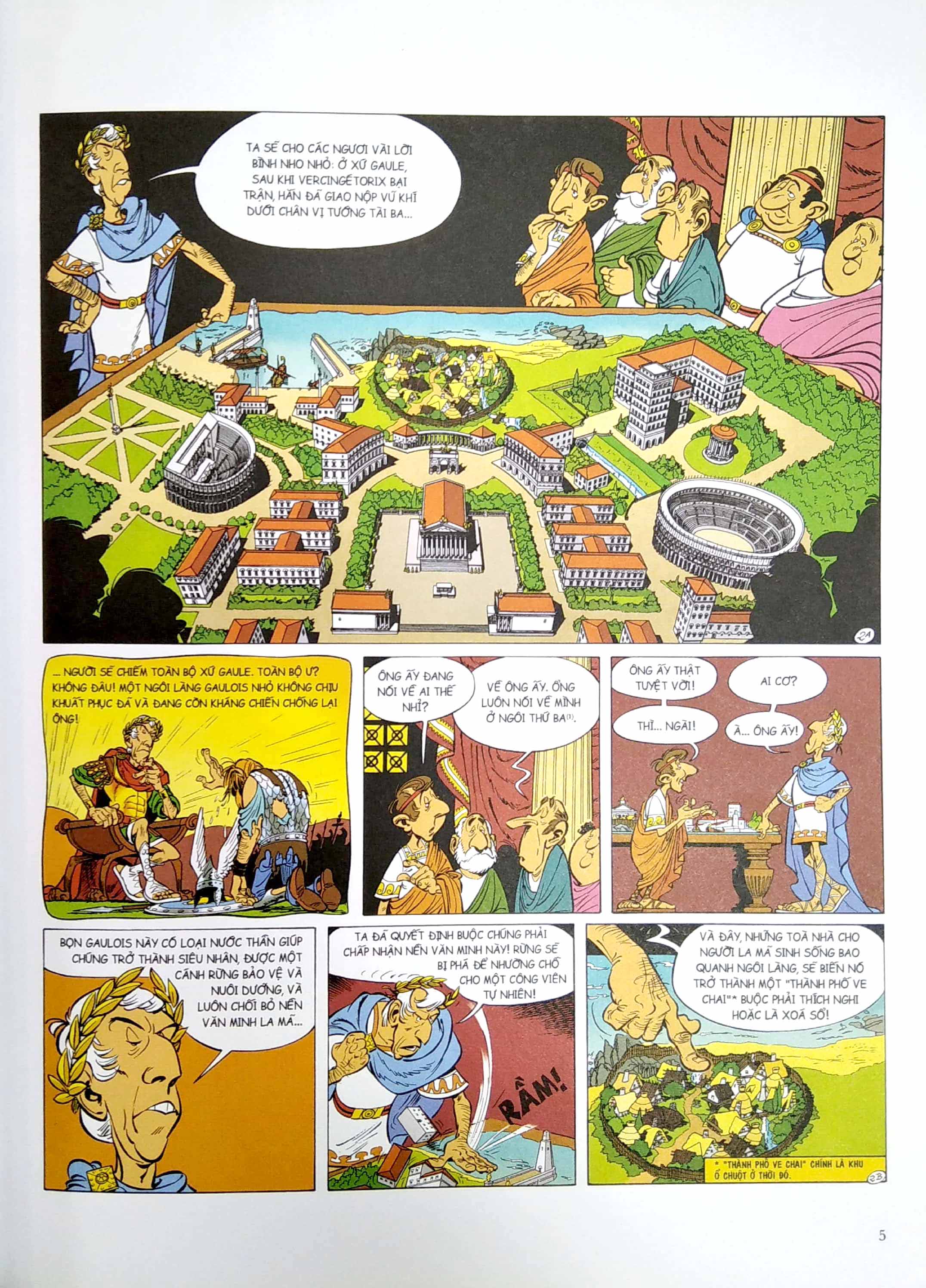 astérix - vùng đất thần thánh (tái bản 2023)