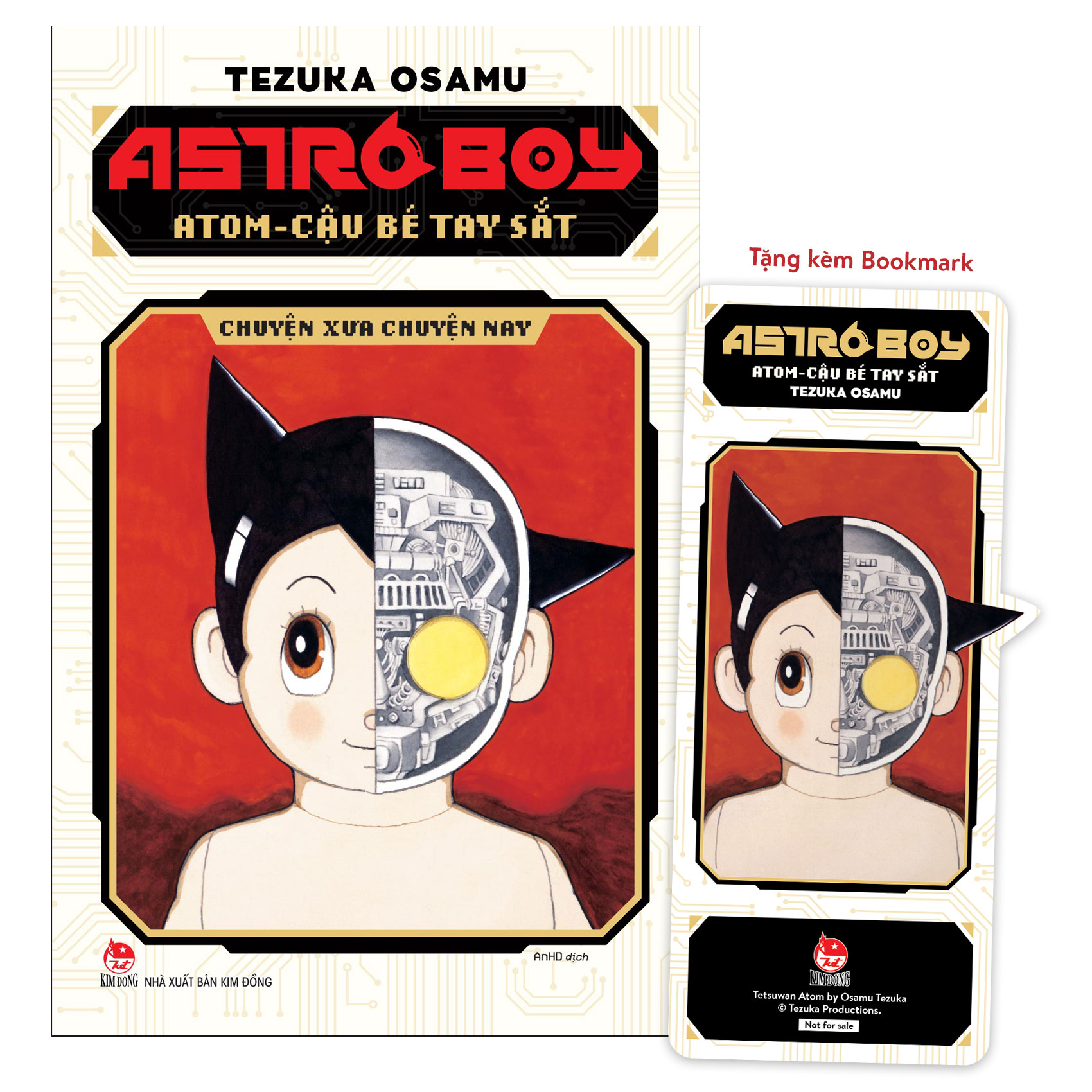 Astro Boy - Atom Cau Be Tay Sat - Chuyen Xua Chuyen Nay - Tang Kem Bookmark