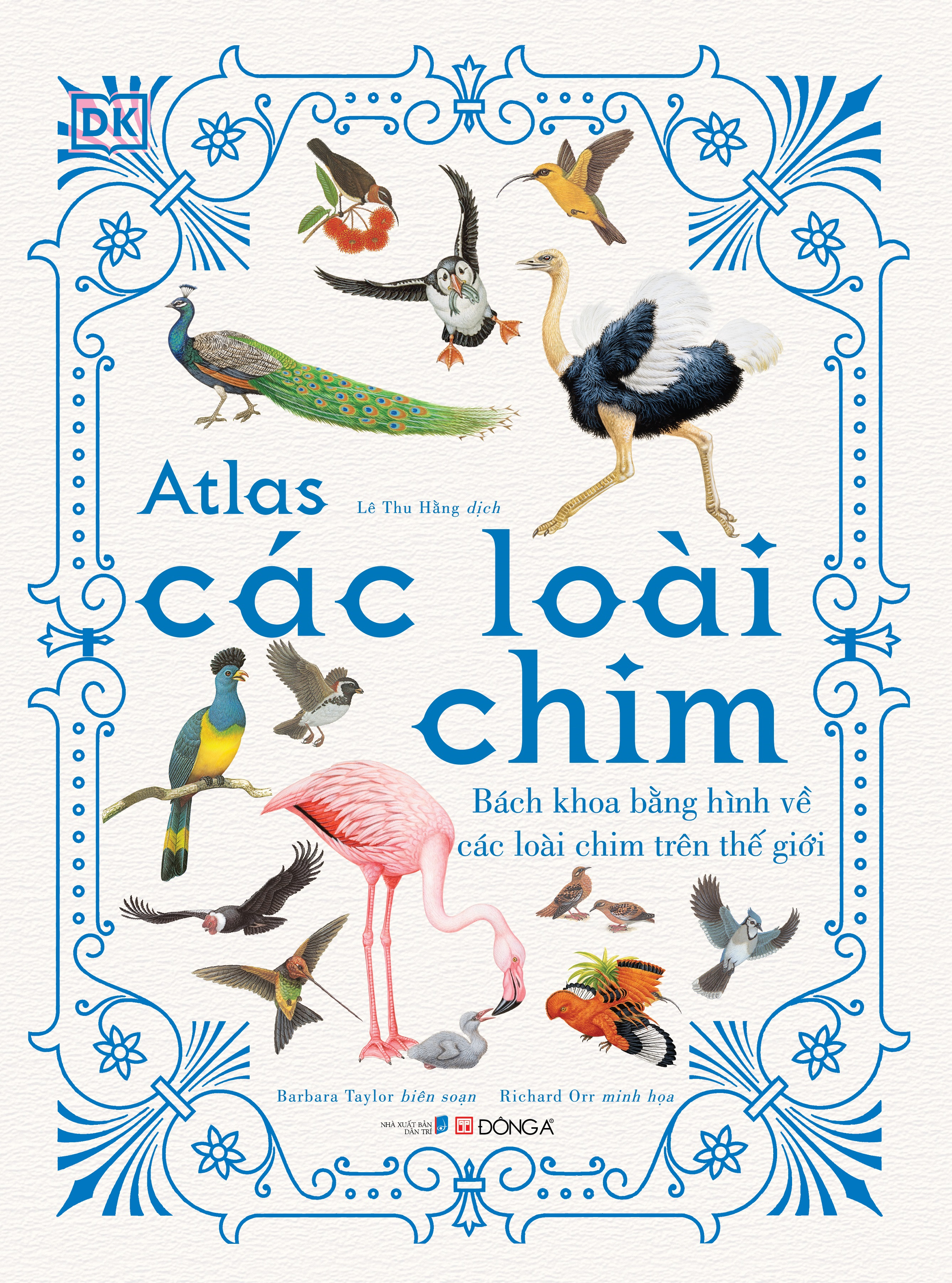 atlas các loài chim - bách khoa bằng hình về các loài chim trên thế giới