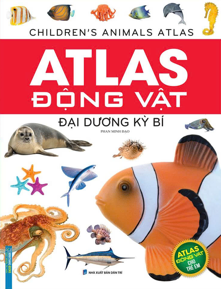 Atlas Dong Vat - Dai Duong Ky Bi - Bia Cung (Tai Ban 2025)