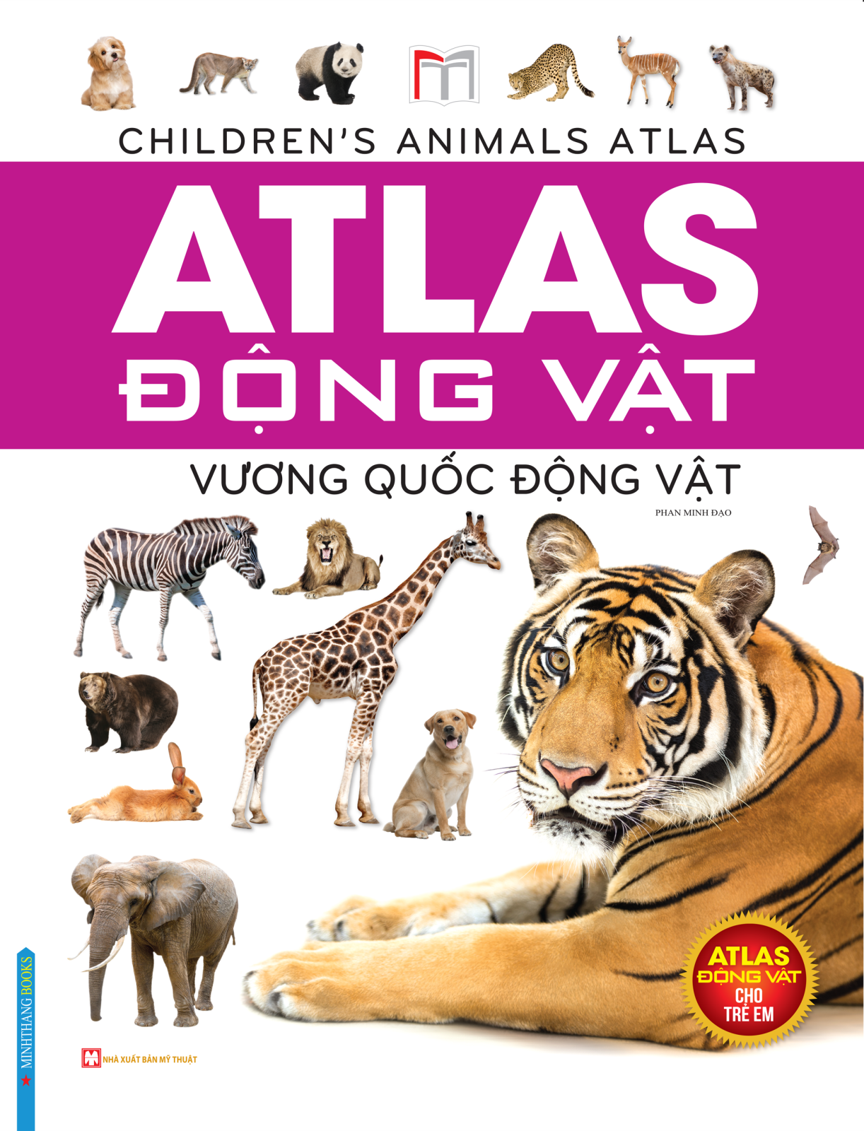 atlas động vật - vương quốc động vật - bìa cứng (tái bản 2023)