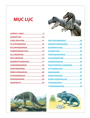 atlas động vật - vương quốc khủng long