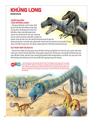 atlas động vật - vương quốc khủng long