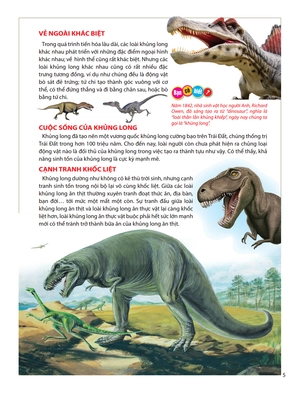 atlas động vật - vương quốc khủng long