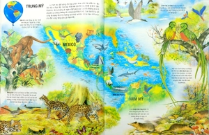 atlas - môi trường sống của các loài động vật (tái bản 2018)