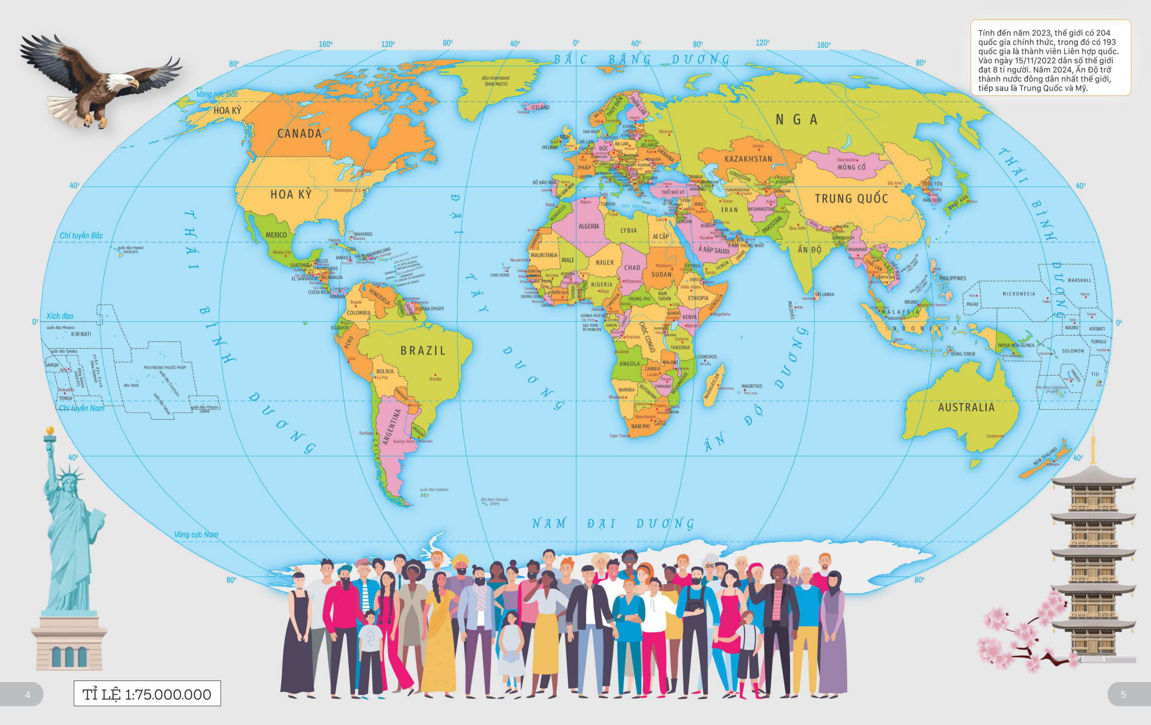 Atlas The Gioi Cho Tre Em - Tap Ban Do Tu Viet Nam Den Khap Cac Chau Luc